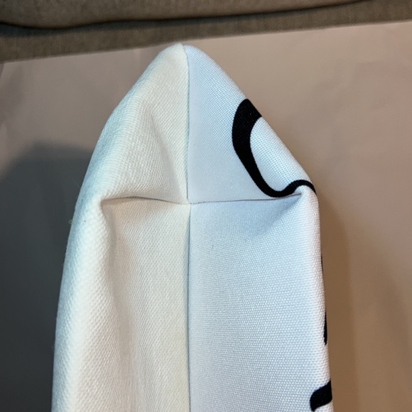 Beach Canvas Large Tote Bag Out of Office Palm Tree and Sun New - Picture 5 of 7